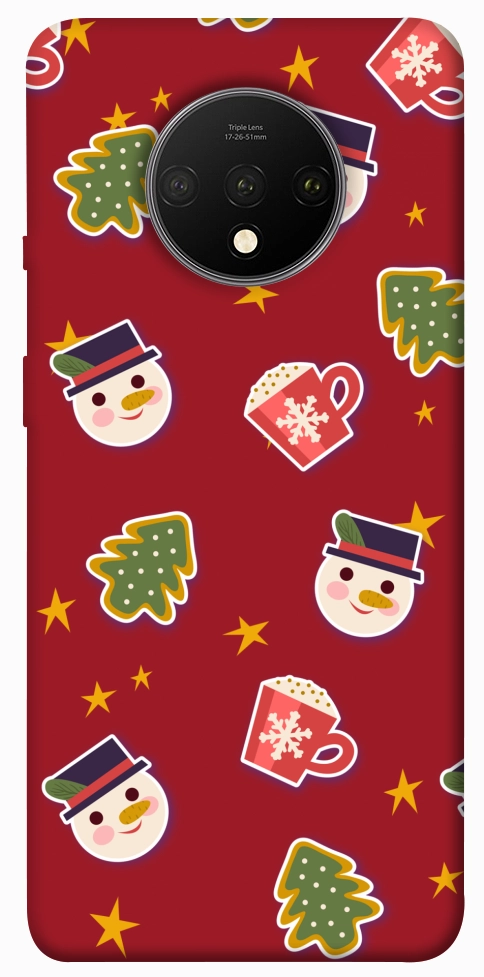 Чохол Christmas pattern для OnePlus 7T