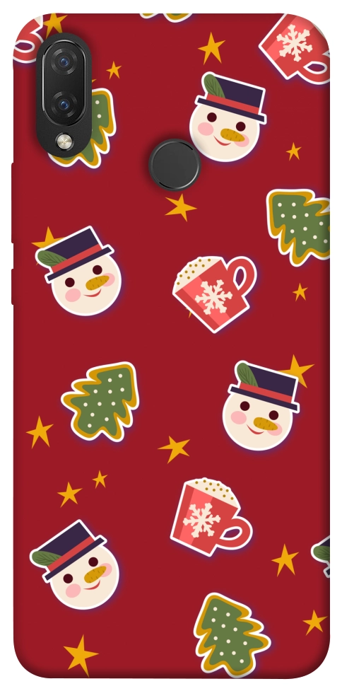 Чохол Christmas pattern для Huawei Nova 3i