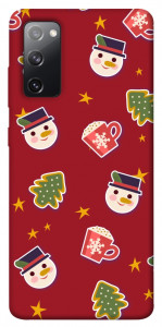 Чехол Christmas pattern для Galaxy S20 FE