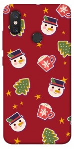 Чохол Christmas pattern для Xiaomi Mi 8