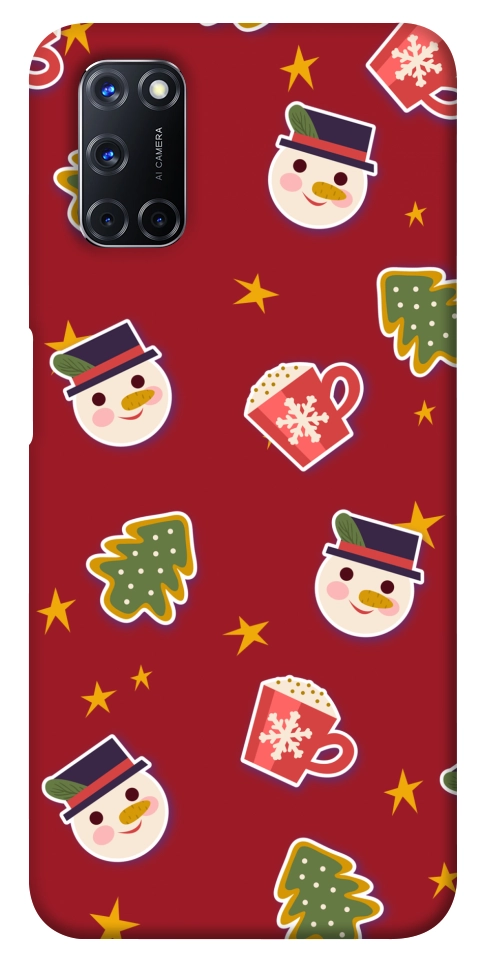 Чохол Christmas pattern для Oppo A92