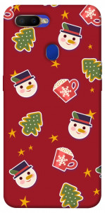 Чехол Christmas pattern для Oppo A5s