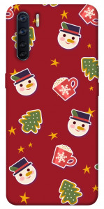 Чохол Christmas pattern для Oppo A91