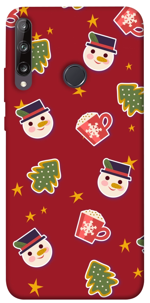 Чехол Christmas pattern для Y7p (2020)