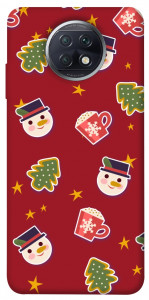 Чохол Christmas pattern для Xiaomi Redmi Note 9T