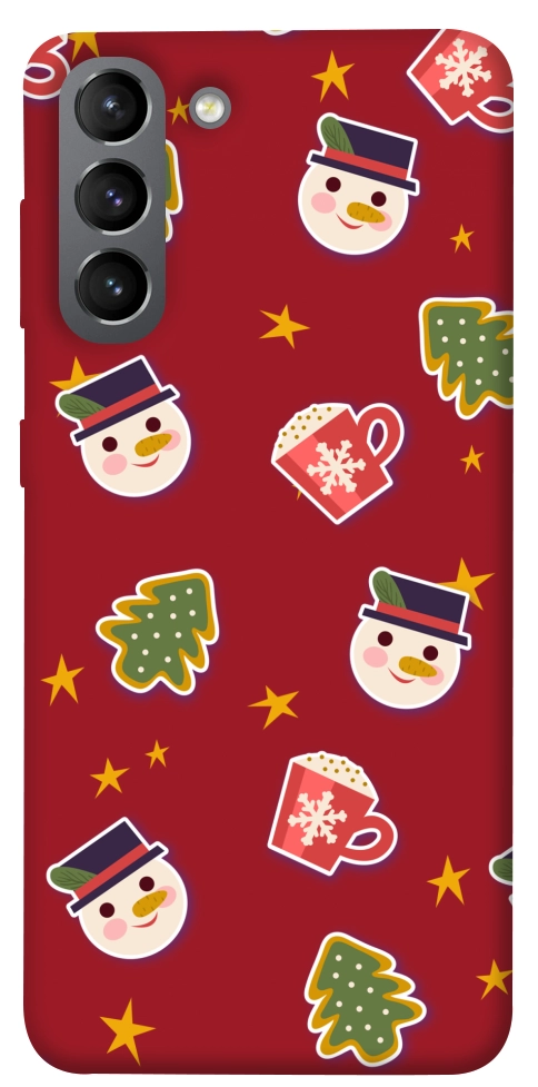 Чохол Christmas pattern для Galaxy S21