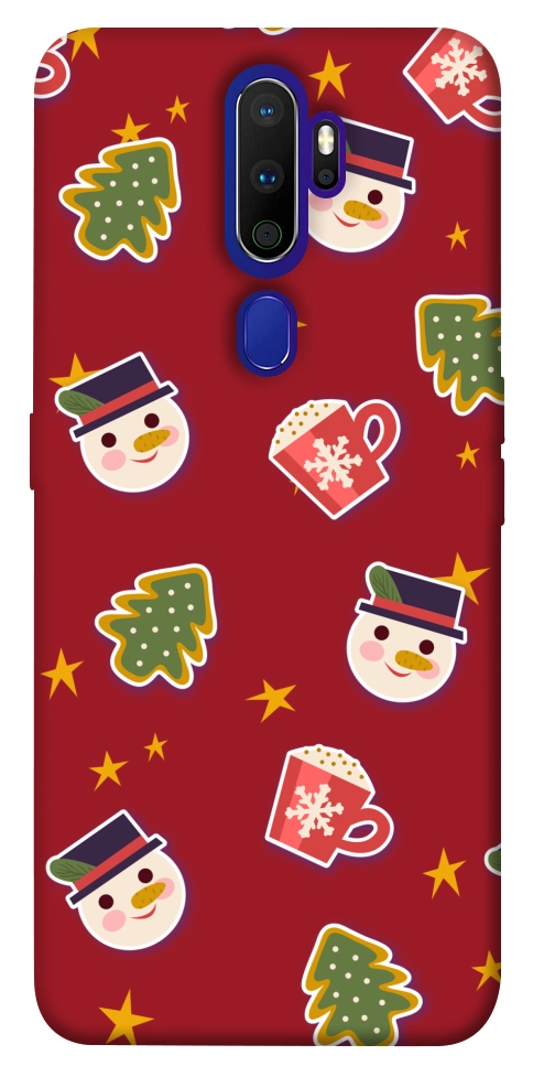 Чохол Christmas pattern для Oppo A9 (2020)