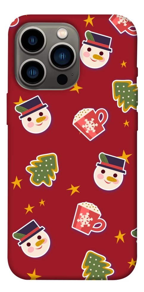 Чохол Christmas pattern для iPhone 13 Pro