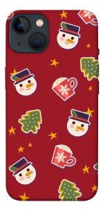 Чохол Christmas pattern для iPhone 13