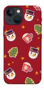 Чехол Christmas pattern для iPhone 13 mini