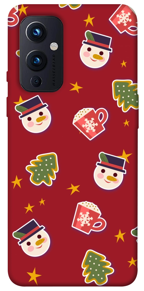 Чохол Christmas pattern для OnePlus 9