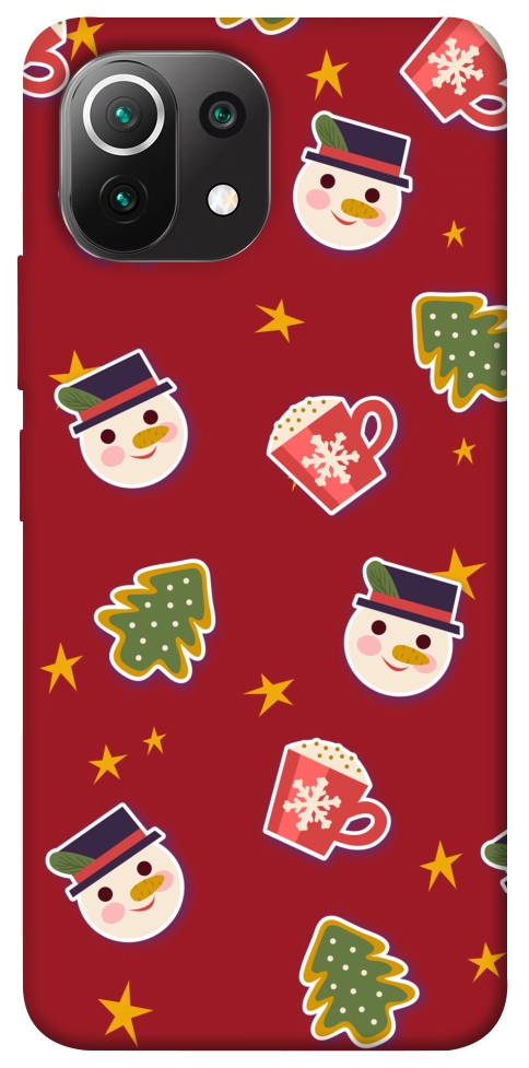 Чохол Christmas pattern для Xiaomi Mi 11 Lite