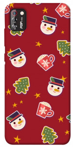 Чохол Christmas pattern для TECNO POP 4 Pro