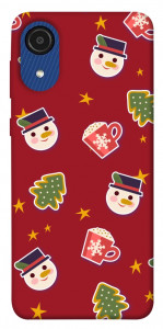 Чехол Christmas pattern для Galaxy A03 Core