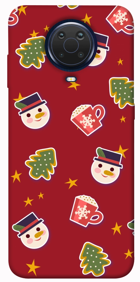 Чохол Christmas pattern для Nokia G20