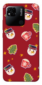 Чохол Christmas pattern для Xiaomi Redmi 10A