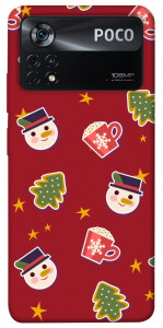 Чохол Christmas pattern для Xiaomi Poco X4 Pro