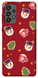 Чехол Christmas pattern для Galaxy A73 5G