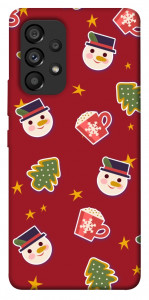 Чехол Christmas pattern для Galaxy A53