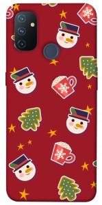 Чехол Christmas pattern для OnePlus Nord N100