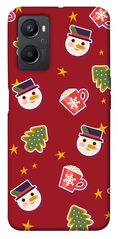 Чохол Christmas pattern для Oppo A96