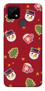 Чохол Christmas pattern для Realme C21Y