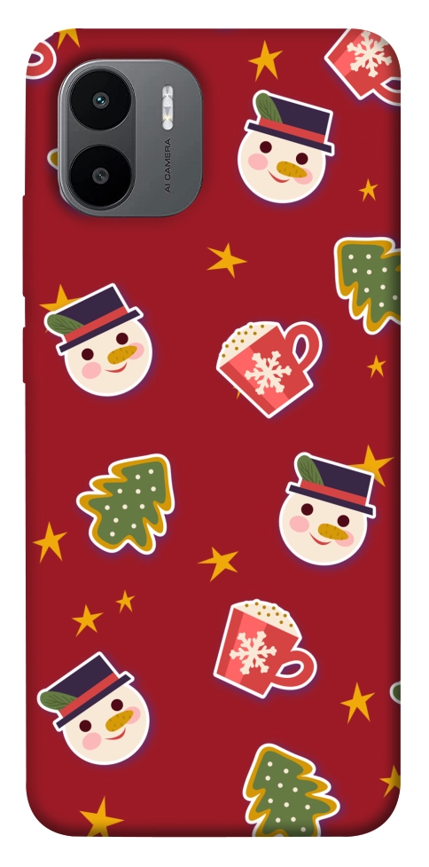 Чехол Christmas pattern для Xiaomi Redmi A1