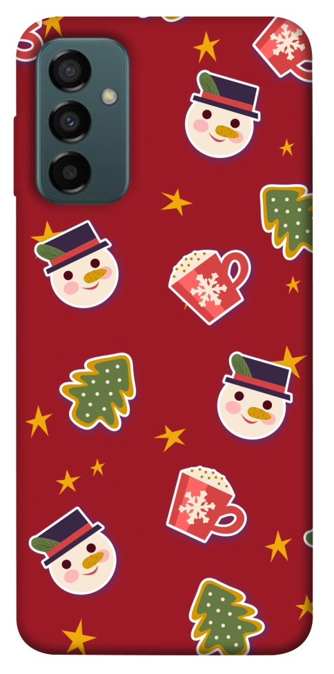 Чехол Christmas pattern для Galaxy M23 5G