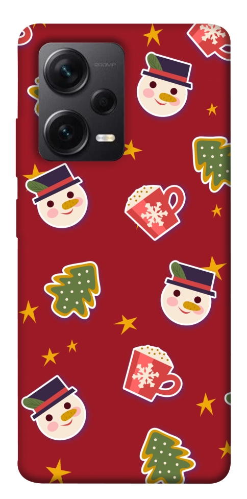 Чохол Christmas pattern для Xiaomi Redmi Note 12 Pro 5G