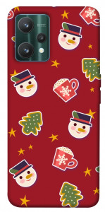 Чохол Christmas pattern для Realme 9 Pro