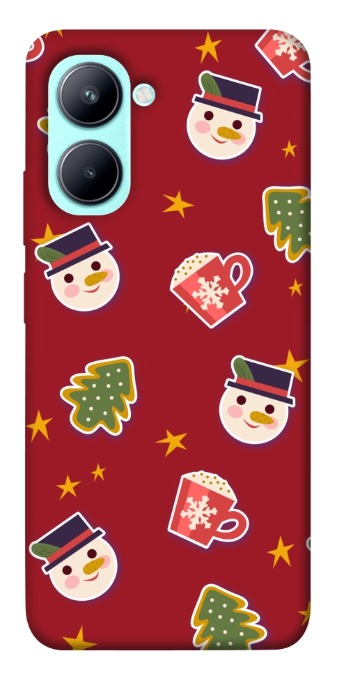 Чохол Christmas pattern для Realme C33