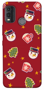 Чохол Christmas pattern для Nokia G11 Plus