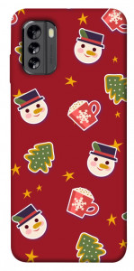 Чохол Christmas pattern для Nokia G60