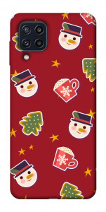 Чехол Christmas pattern для Galaxy M32