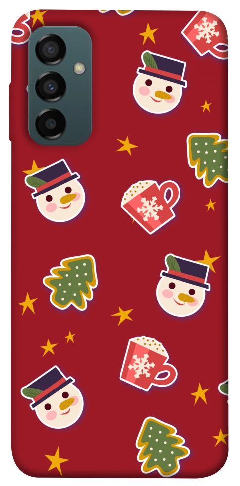 Чехол Christmas pattern для Galaxy M14 5G