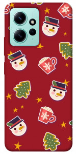 Чохол Christmas pattern для Xiaomi Redmi Note 12 4G