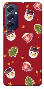 Чехол Christmas pattern для Galaxy M54 5G