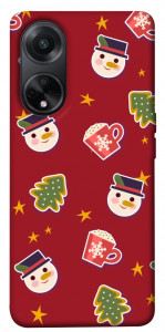 Чохол Christmas pattern для Oppo A98