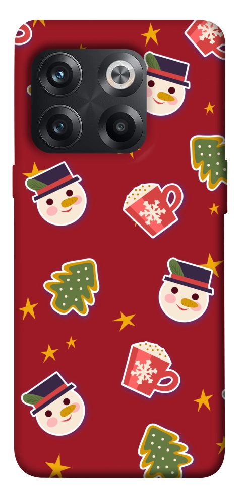 Чехол Christmas pattern для OnePlus 10T