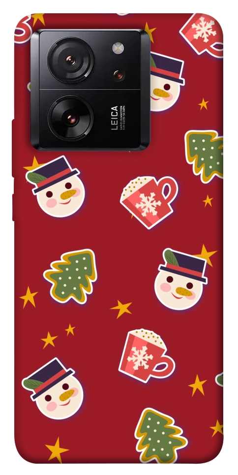 Чехол Christmas pattern для Xiaomi 13T Pro