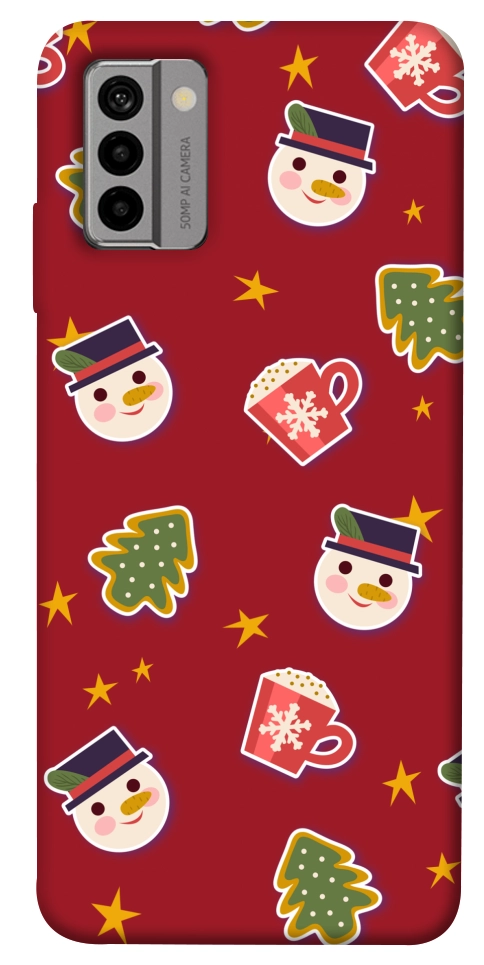 Чохол Christmas pattern для Nokia G22