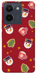 Чохол Christmas pattern для Vivo Y36