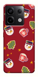 Чохол Christmas pattern для Xiaomi Redmi Note 13 Pro 4G