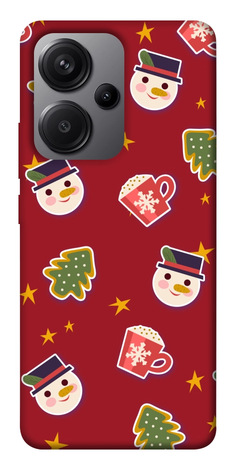 Чехол Christmas pattern для Xiaomi Redmi Note 13 Pro+