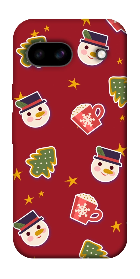 Чохол Christmas pattern для Google Pixel 8a