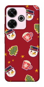 Чохол Christmas pattern для Xiaomi Redmi 13 4G