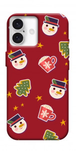 Чохол Christmas pattern для iPhone 16