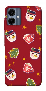 Чехол Christmas pattern для Galaxy A06