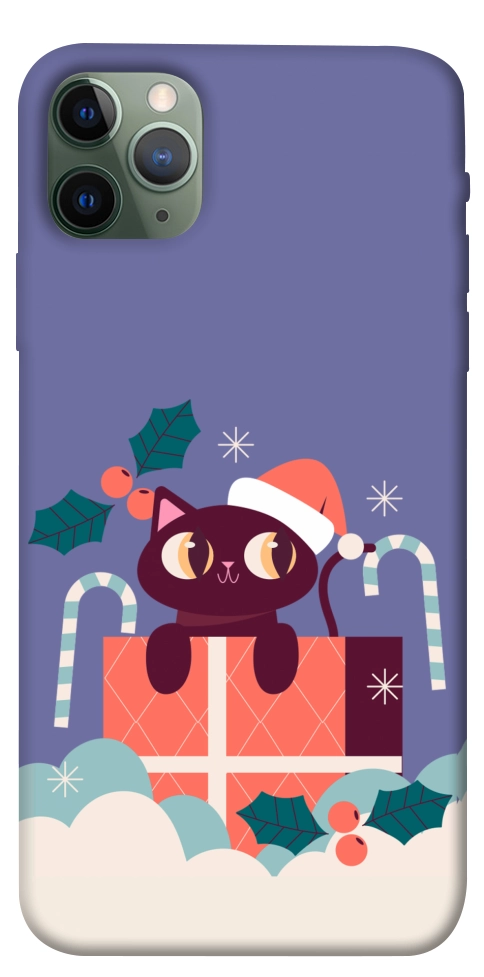 Чехол Christmas cat для iPhone 11 Pro Max