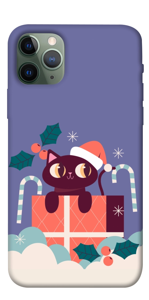 Чехол Christmas cat для iPhone 11 Pro